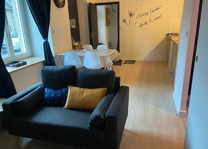 Bel Appartement T2 Rdc Tout Equipe Avec Cour Les Cocons De Madenn